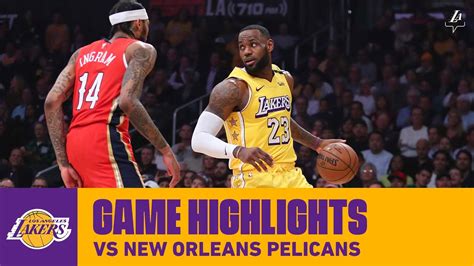 LeBron James vs. New Orleans Pelicans .